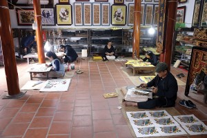 Tranh Đông Hồ hồi sinh từ ký ức làng quê