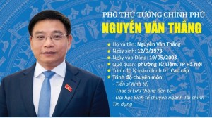 [Infographic] Tiểu sử tóm tắt Phó Thủ tướng Chính phủ Nguyễn Văn Thắng