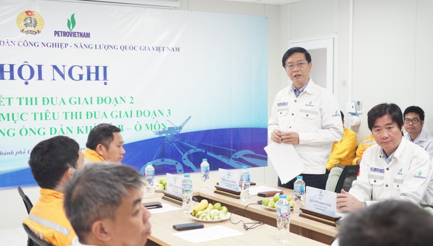 Triển khai thi đua giai đoạn 3 Dự án đường ống dẫn khí Lô B – Ô Môn Triển khai thi đua giai đoạn 3 Dự án đường ống dẫn khí Lô B – Ô Môn