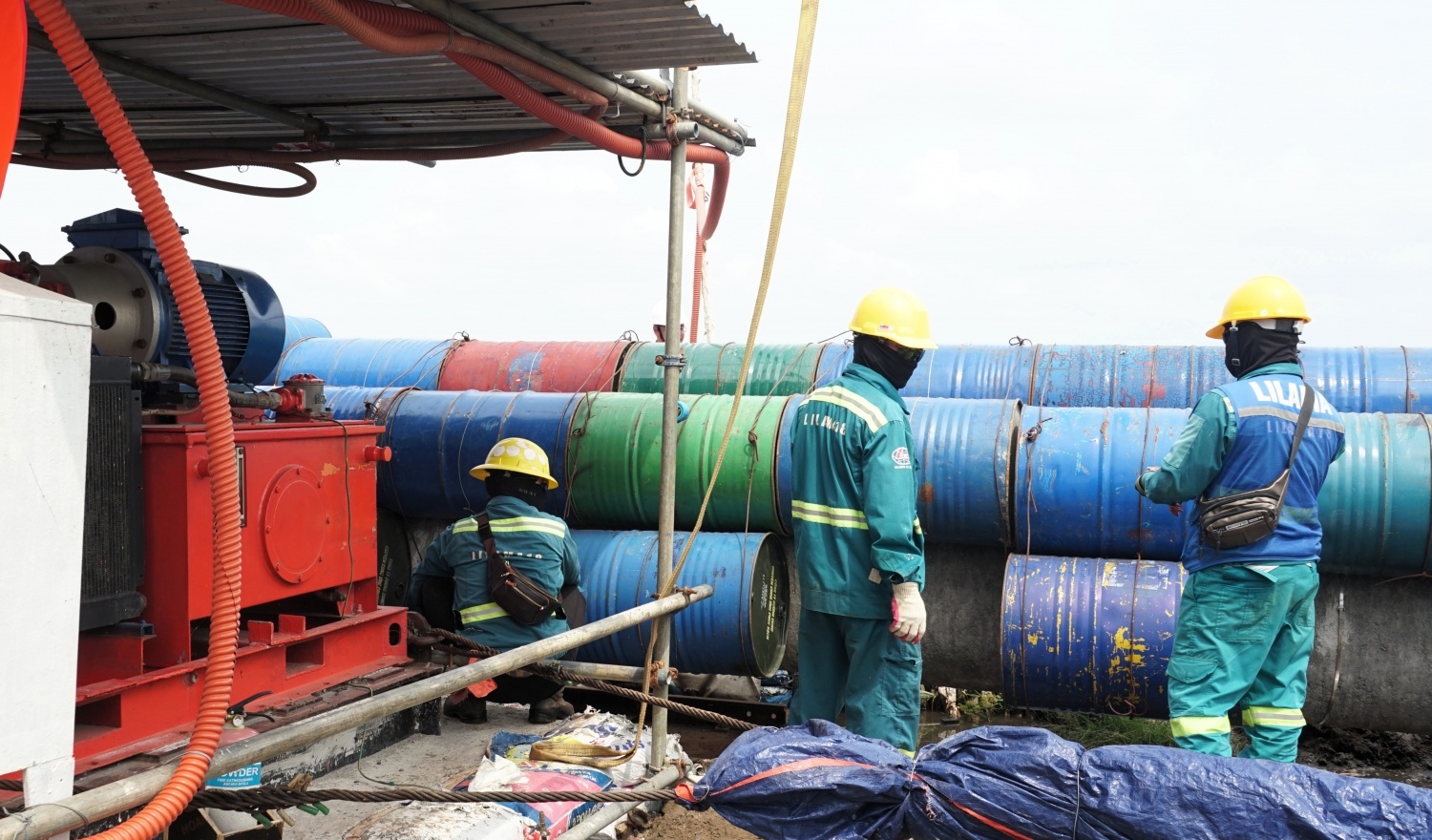 Dự án đường ống Lô B – Ô Môn tăng tốc thi công