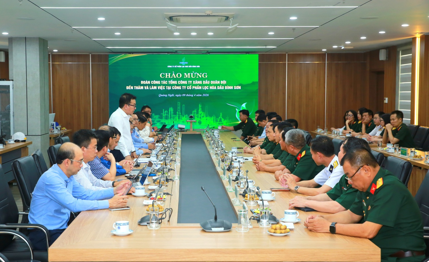 BSR và MIPECO tăng cường hợp tác trong bảo đảm an ninh năng lượng và an ninh quốc phòng