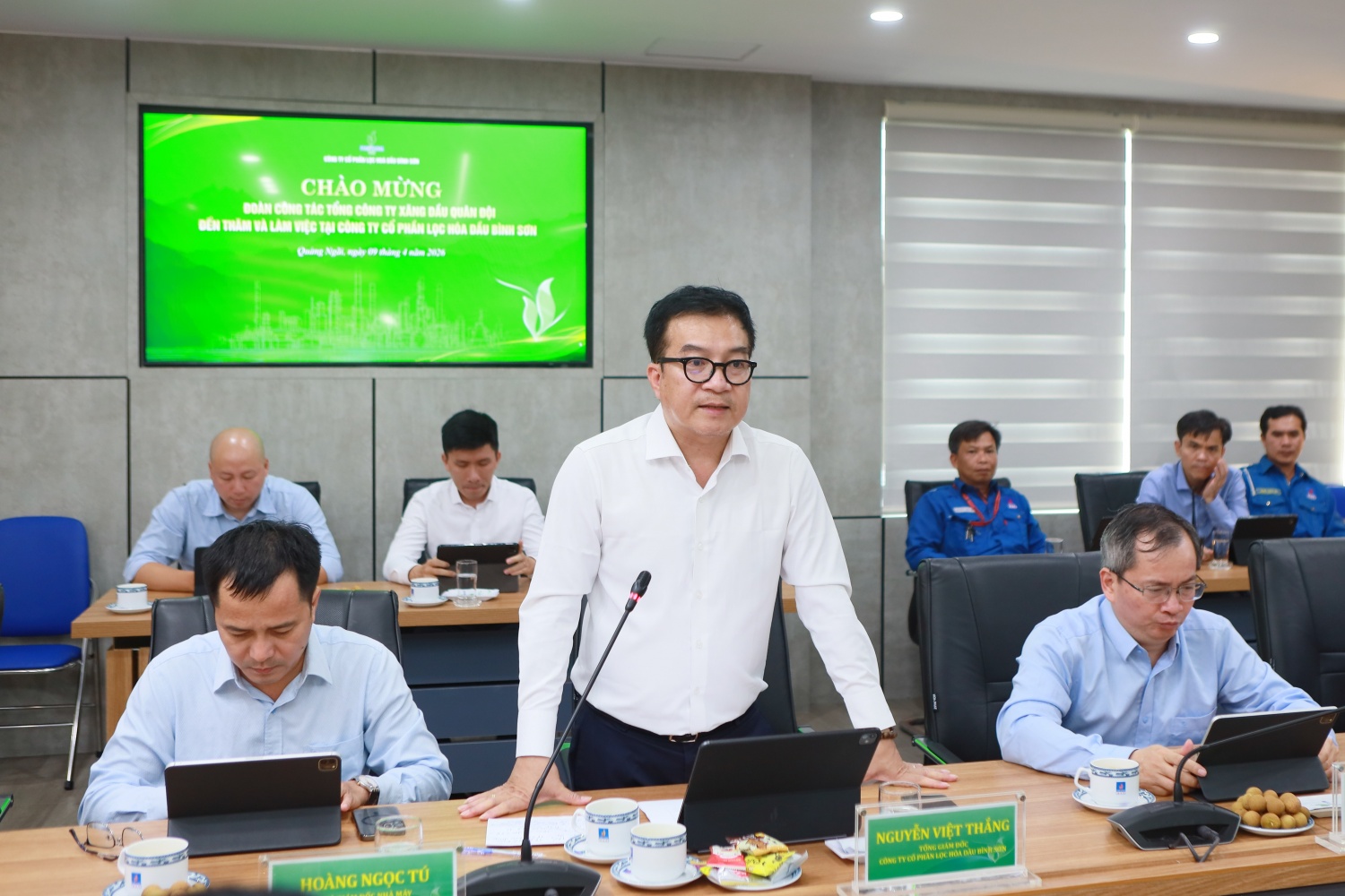 BSR và MIPECO tăng cường hợp tác trong bảo đảm an ninh năng lượng và an ninh quốc phòng