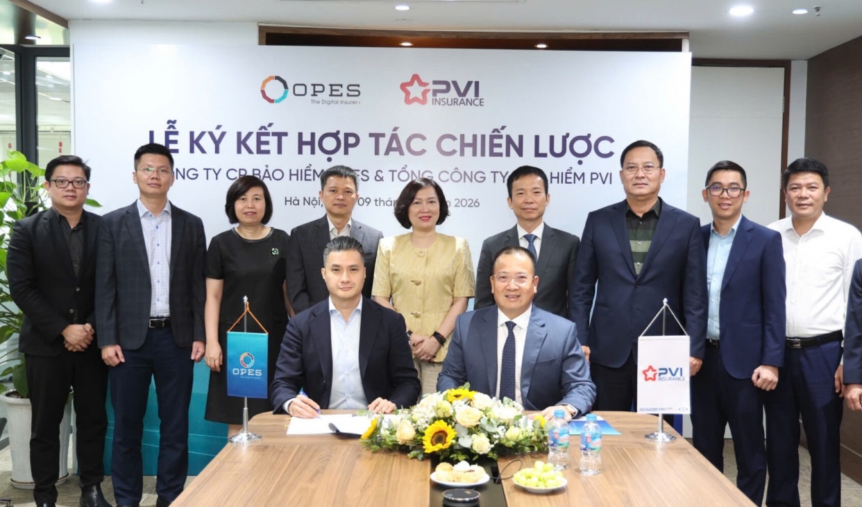 OPES và Bảo hiểm PVI ký kết hợp tác chiến lược, nâng cao trải nghiệm khách hàng