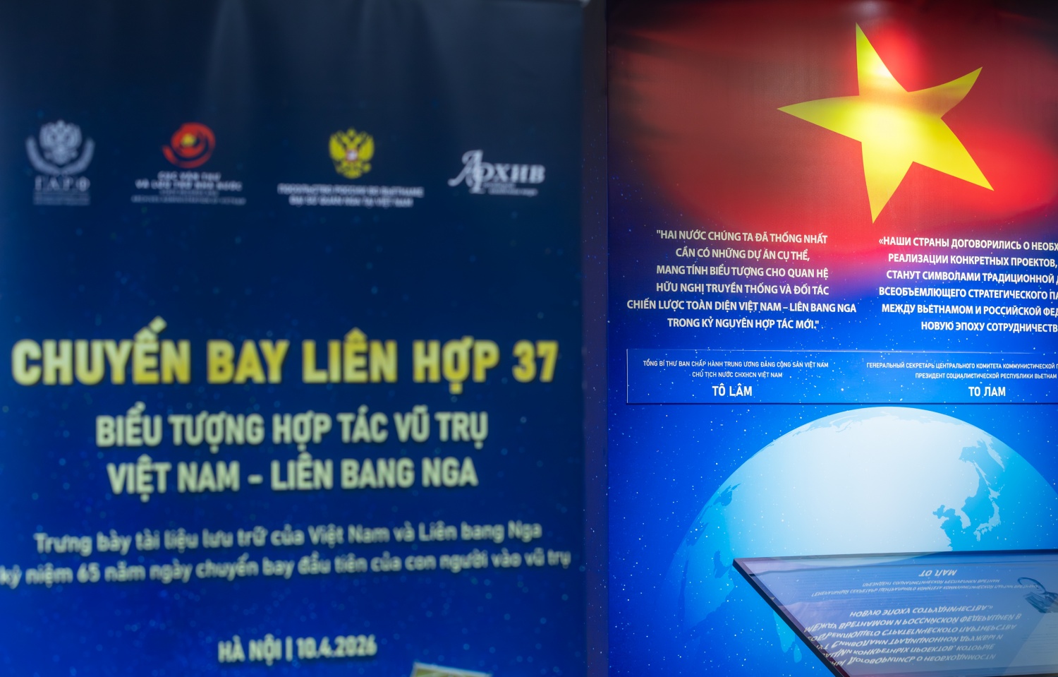 Soyuz 37 - Biểu tượng hợp tác, hữu nghị Việt Nam – Liên bang Nga Soyuz 37: Biểu tượng hợp tác hữu nghị Việt Nam - Liên bang Nga