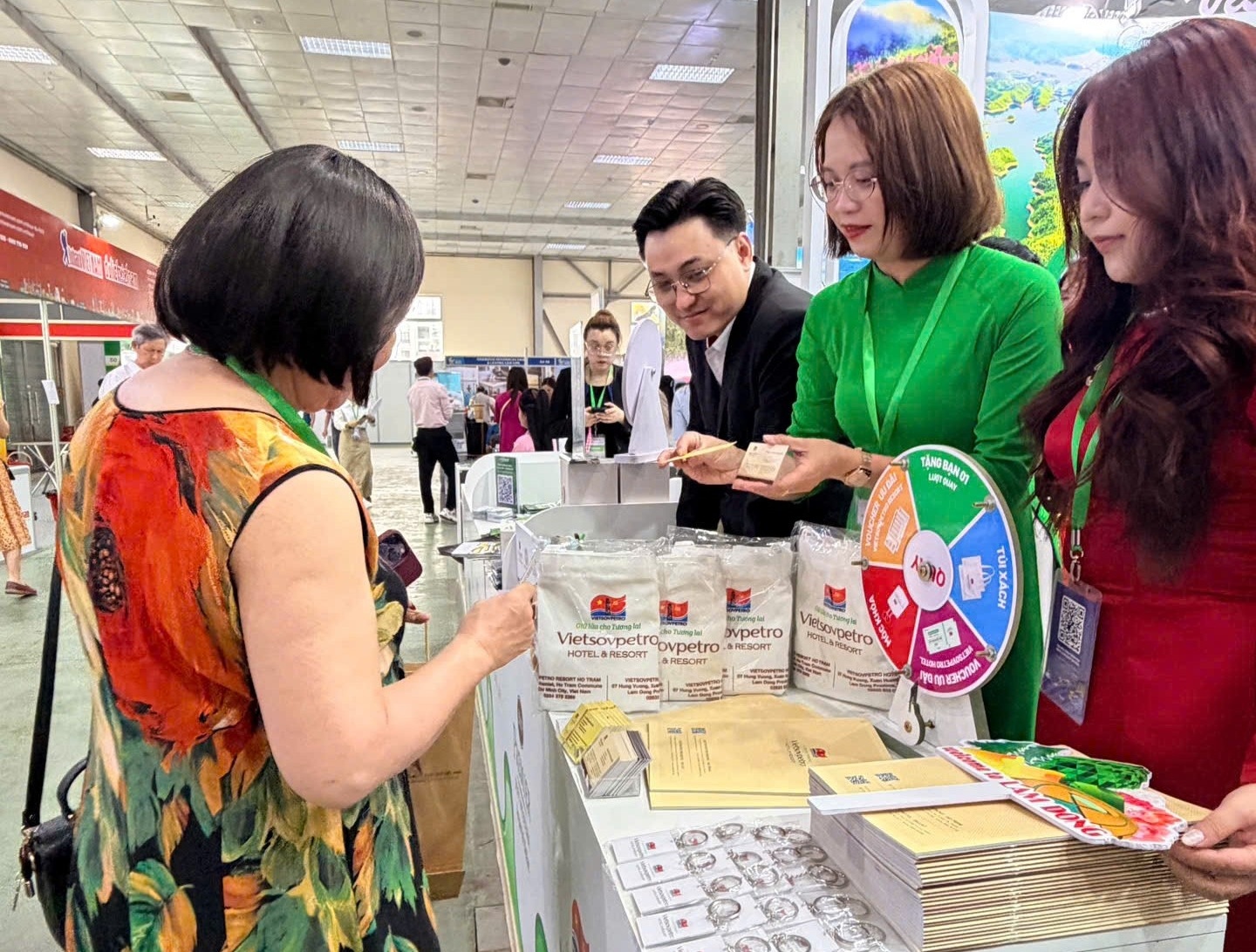 Vietsovpetro Resort Hồ Tràm quảng bá hình ảnh tại Hội chợ Du lịch Quốc tế Việt Nam 2026