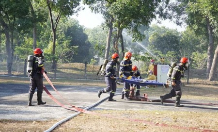 TKV bồi dưỡng nghiệp vụ PCCC&CNCH và PCKB cho cán bộ chủ chốt