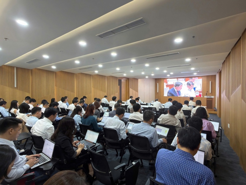 Petrovietnam tham gia Hội nghị toàn quốc quán triệt Nghị quyết Hội nghị Trung ương 2 khóa XIV