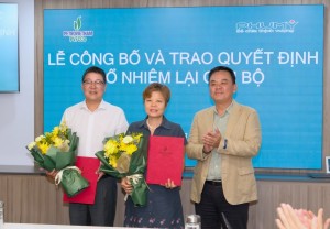 PVFCCo - Phú Mỹ trao quyết định bổ nhiệm lại hai Phó Tổng Giám đốc