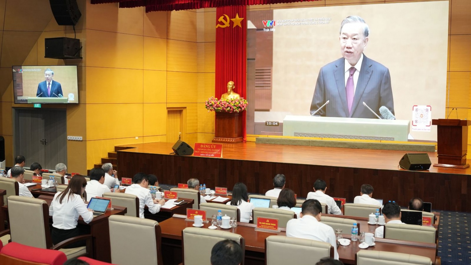 Đảng ủy TKV nghiên cứu, học tập, quán triệt và triển khai Nghị quyết Hội nghị lần thứ hai Ban Chấp hành Trung ương Đảng khóa XIV Đảng ủy TKV