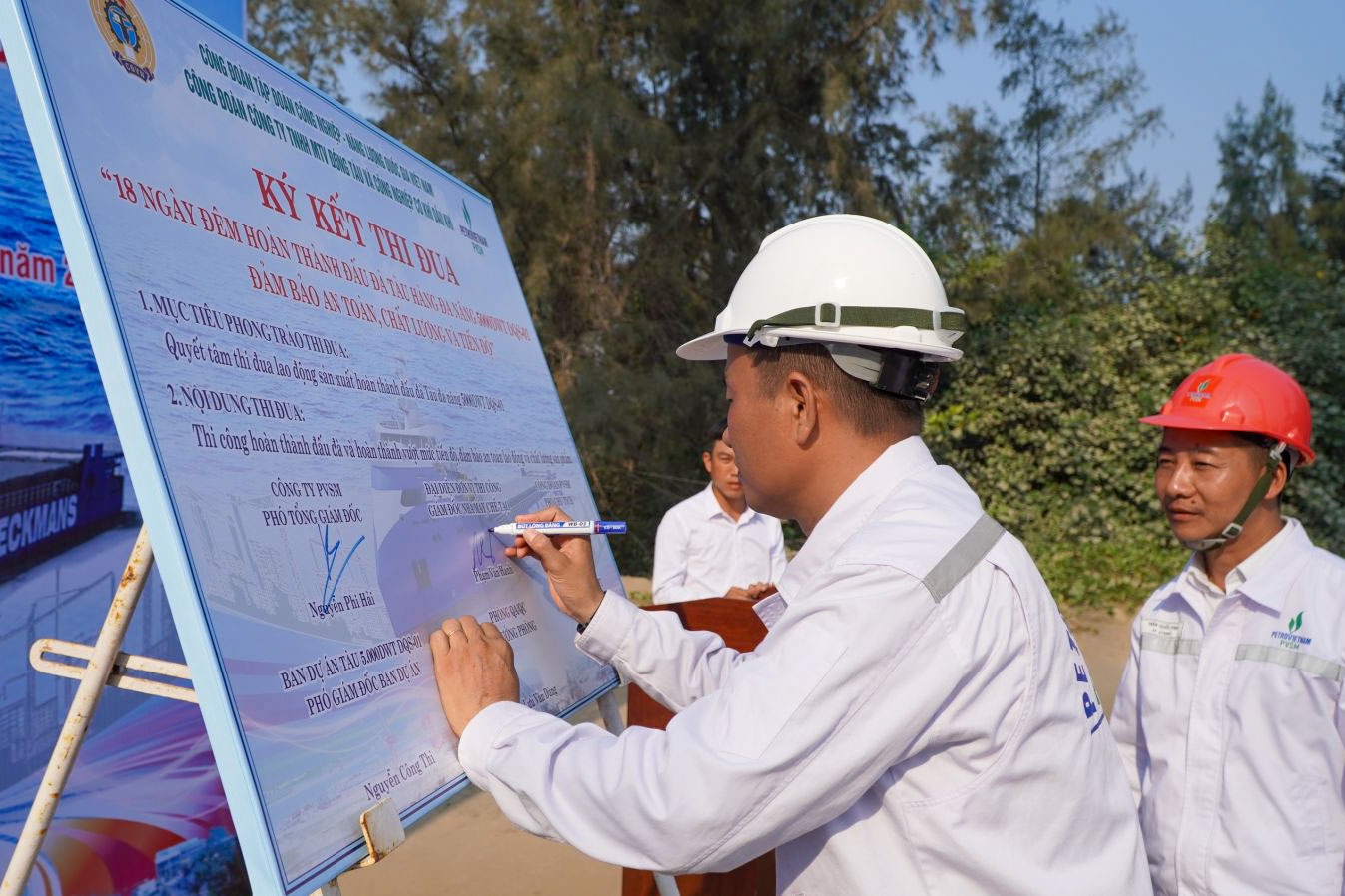 PVSM phấn đấu hoàn thành loạt tàu hàng đa năng 5.000 DWT bảo đảm an toàn, chất lượng và tiến độ