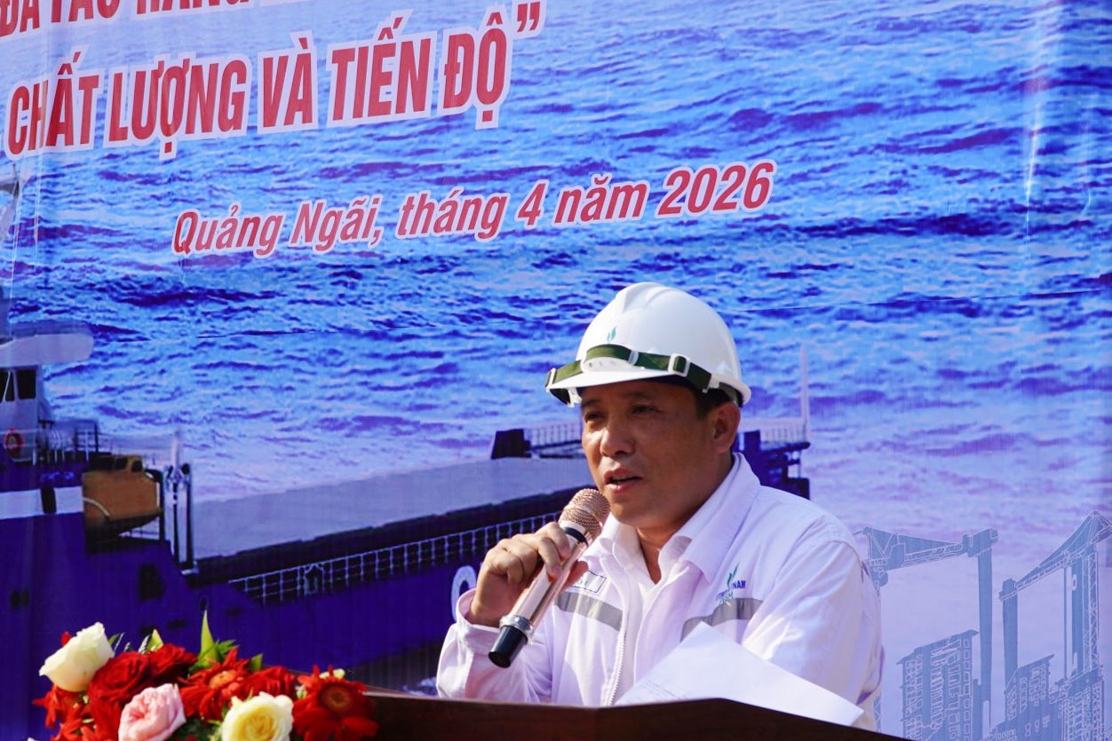 PVSM phấn đấu hoàn thành loạt tàu hàng đa năng 5.000 DWT bảo đảm an toàn, chất lượng và tiến độ