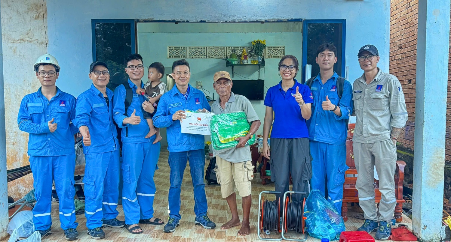 Dấu ấn của sức trẻ và lòng nhiệt huyết trên công trình năng lượng