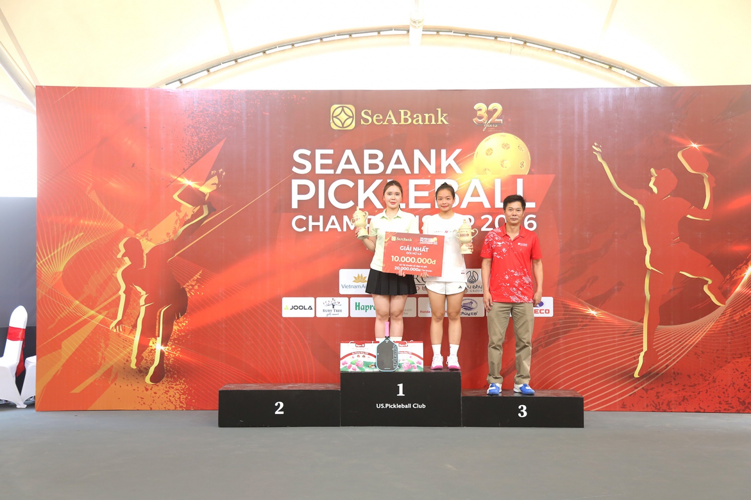 SeABank Pickleball Championship 2026: Hơn 400 VĐV tranh tài, gây quỹ từ thiện gần 620 triệu đồng cho giáo dục và môi trường