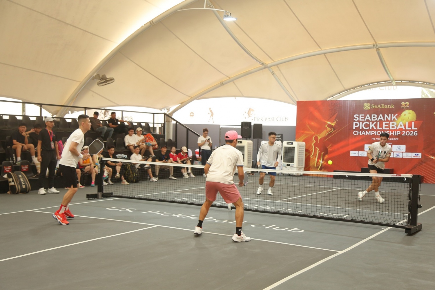 SeABank Pickleball Championship 2026: Hơn 400 VĐV tranh tài, gây quỹ từ thiện gần 620 triệu đồng cho giáo dục và môi trường