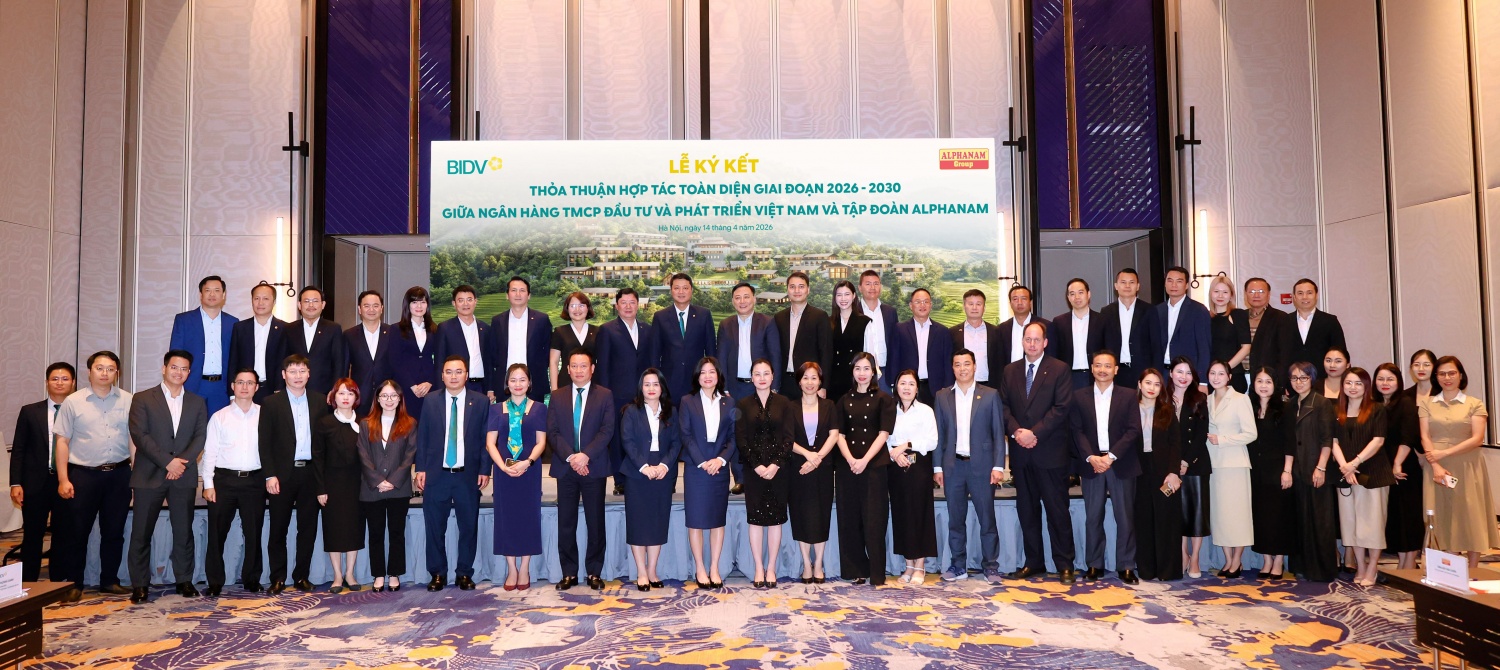 BIDV và Alphanam nâng tầm quan hệ hợp tác