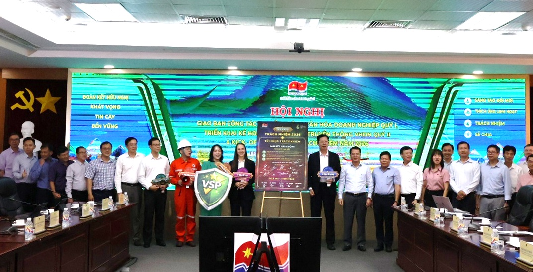 Vietsovpetro khởi động chiến dịch “Trách nhiệm 2026”