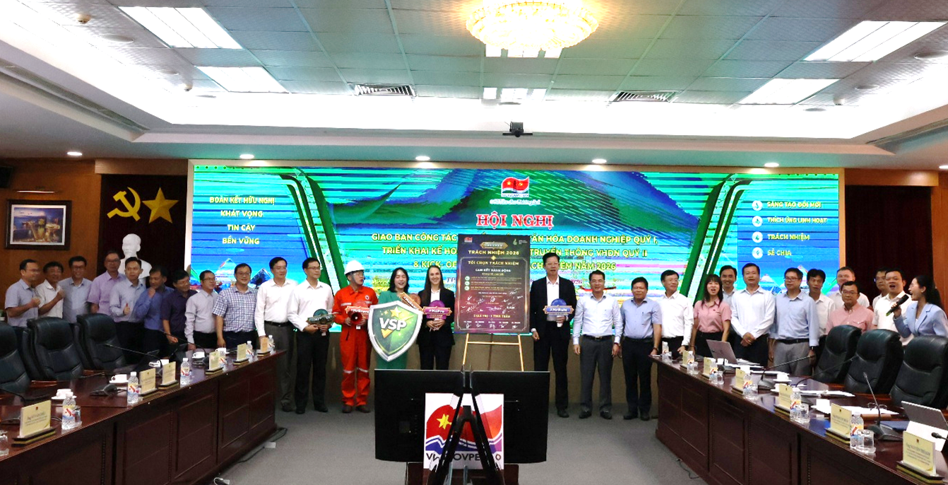 Vietsovpetro khởi động chiến dịch “Trách nhiệm 2026”