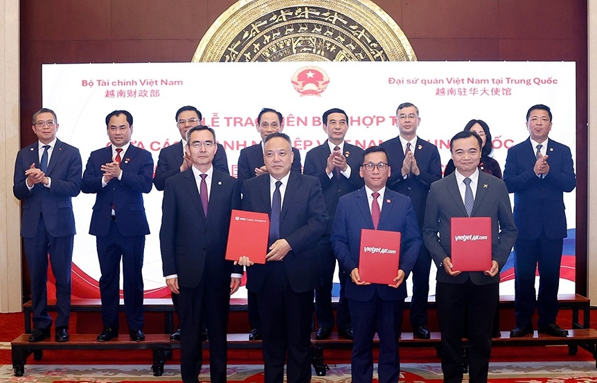 Vietjet cùng AVIC Cabin Systems hợp tác toàn diện trong lĩnh vực nội thất, công nghiệp phụ trợ tàu bay