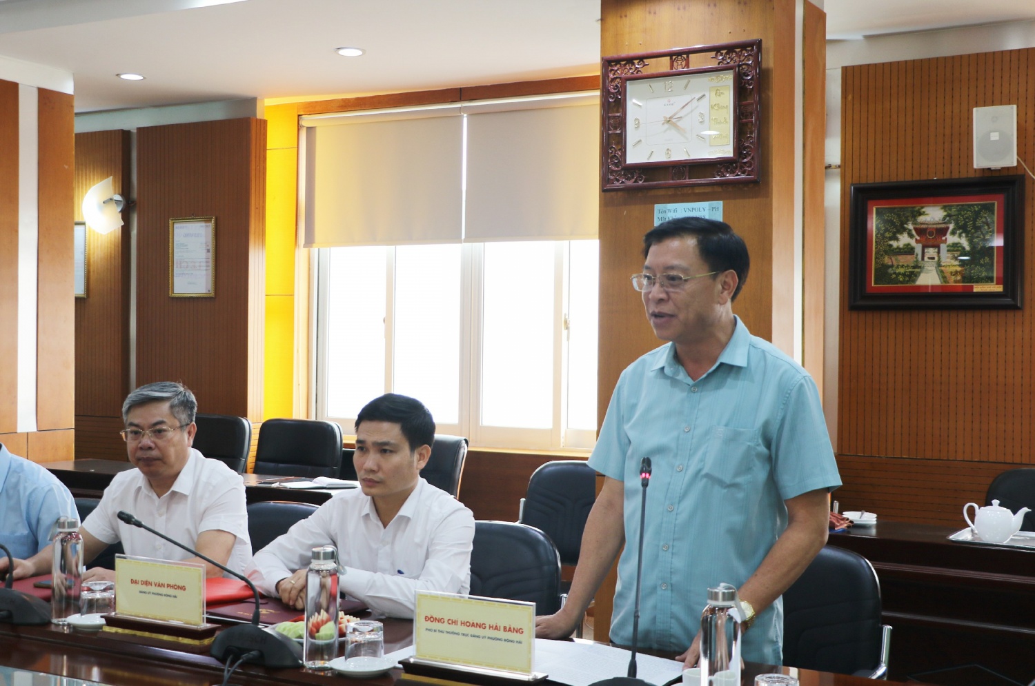 VNPOLY chuyển giao tổ chức Đảng