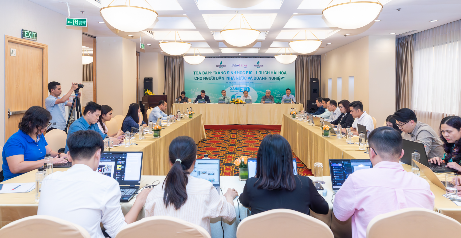 Trực tiếp Tọa đàm: Xăng sinh học E10 - Lợi ích hài hòa cho người dân, Nhà nước và doanh nghiệp