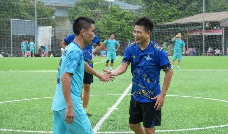 Giải giao hữu bóng đá chào mừng 3 năm thành lập PVPGB: Sôi nổi, gắn kết và giàu ý nghĩa