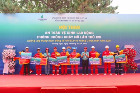 Sôi động và kịch tính tại hội thao ATVSLĐ, PCCN lần thứ XVI của PV Power