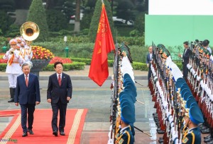 Lễ đón chính thức Tổng thống Hàn Quốc Lee Jae Myung và Phu nhân tại Hà Nội