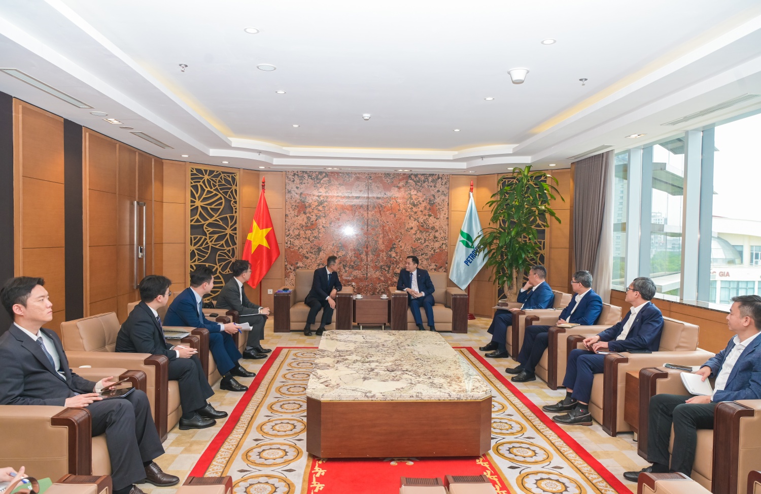 Toàn cảnh buổi làm việc