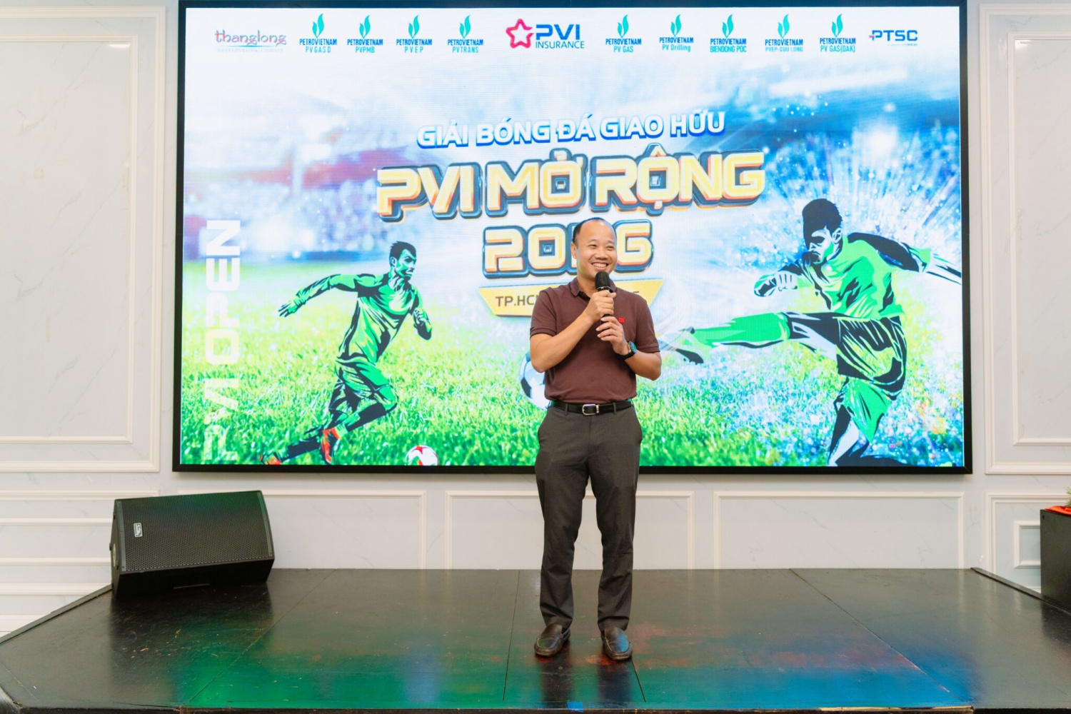 Sôi nổi Giải bóng đá giao hữu PVI mở rộng 2026