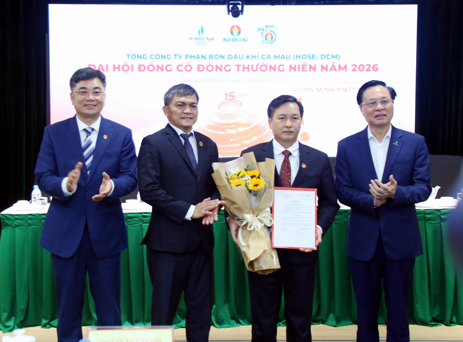 PVCFC có Chủ tịch HĐQT và Tổng Giám đốc mới