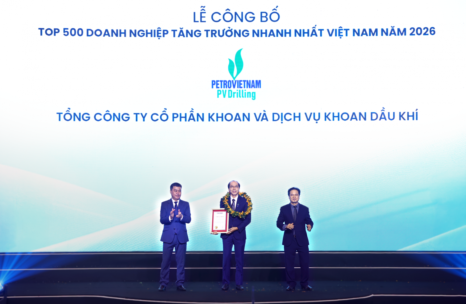 PV Drilling nhận vinh danh trong bảng xếp hạng FAST500