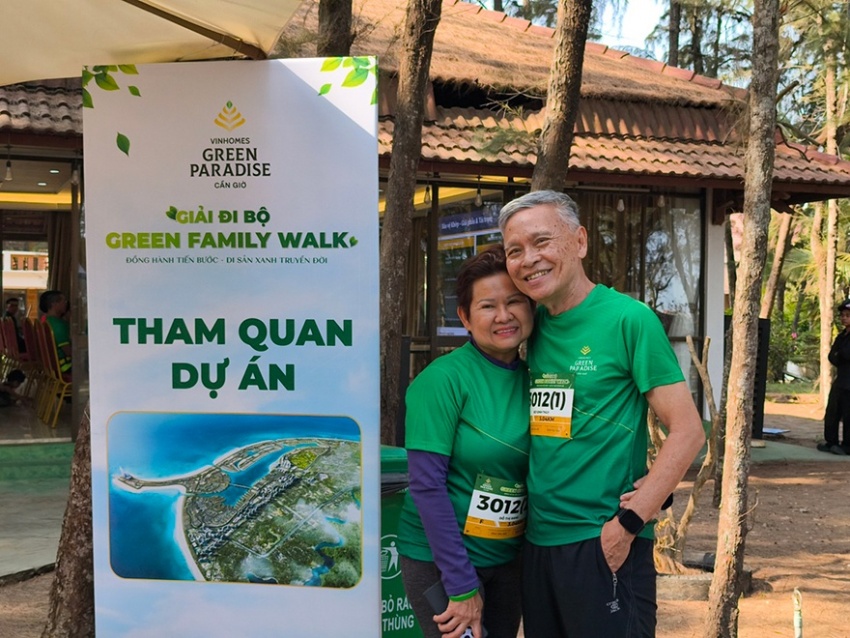 Green Family Walk - Điểm nhấn trong hành trình một năm hiện thực hóa trụ cột “E” của Vinhomes Green Paradise