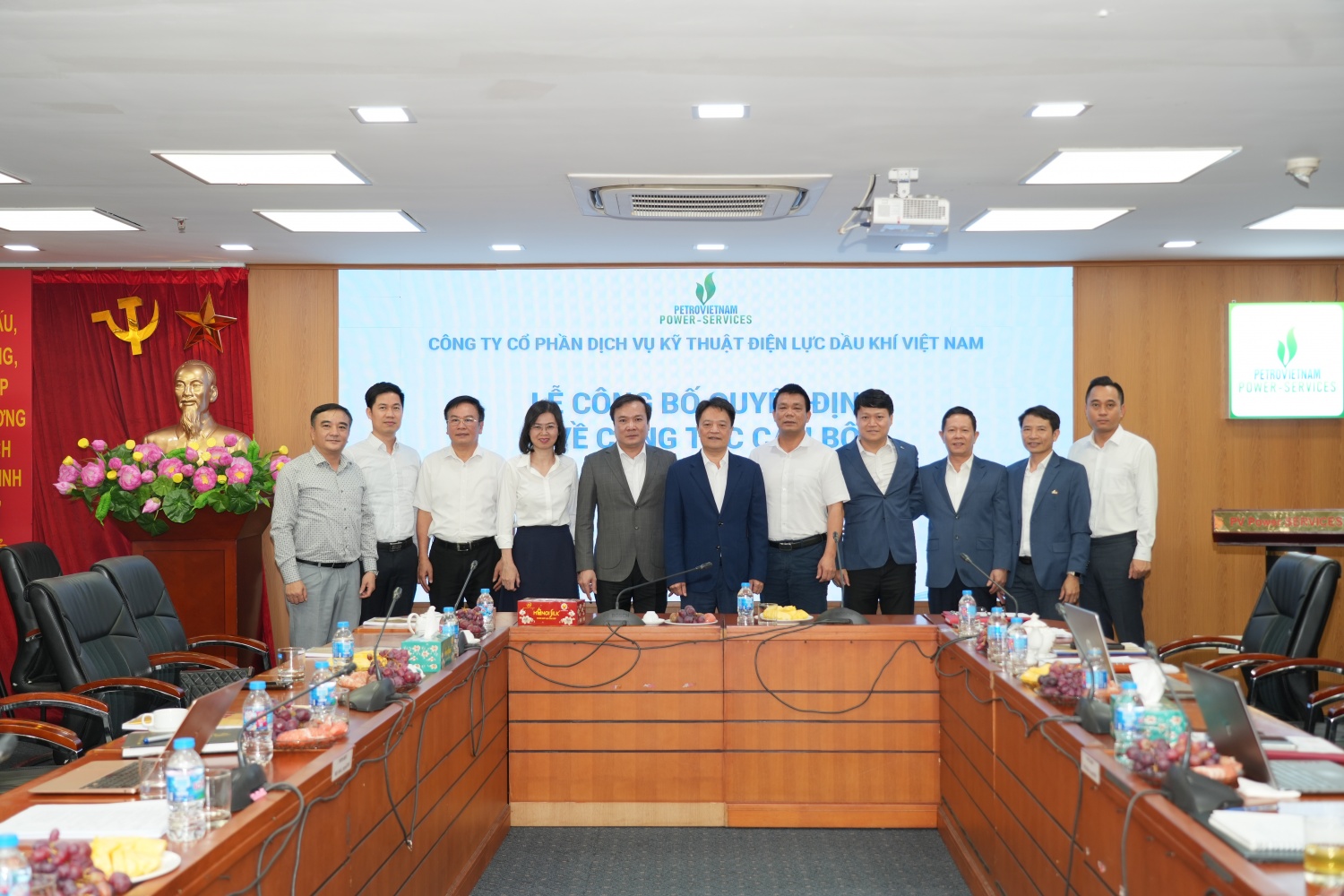 PV Power Services kiện toàn công tác cán bộ, nâng cao năng lực lãnh đạo, điều hành