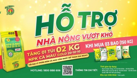 Phân bón Cà Mau triển khai chương trình “Hỗ trợ nhà nông vượt khó” trên toàn quốc