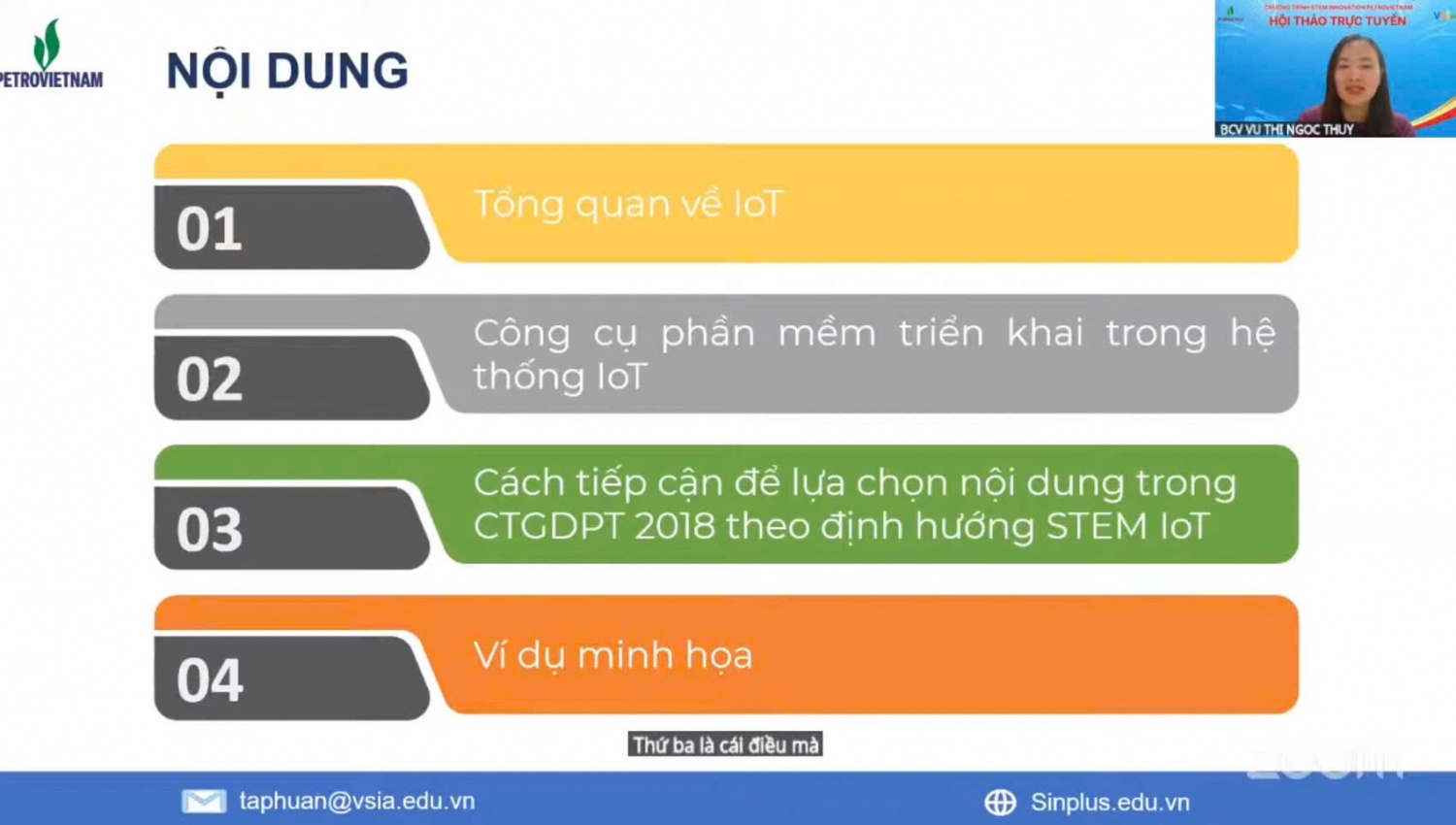 Petrovietnam tổ chức hội thảo STEM trực tuyến về Arduino và IoT