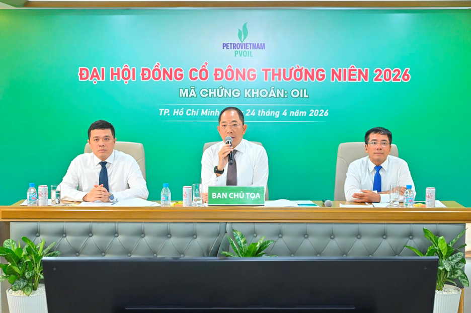 Ban Chủ tọa điều hành Đại hội.