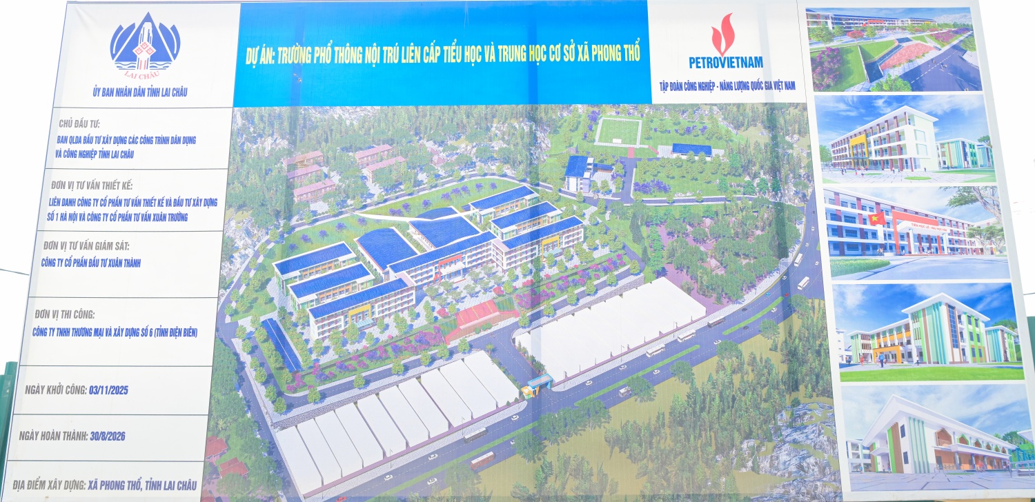 [Chùm ảnh] Nghĩa tình Petrovietnam nơi biên giới Lai Châu