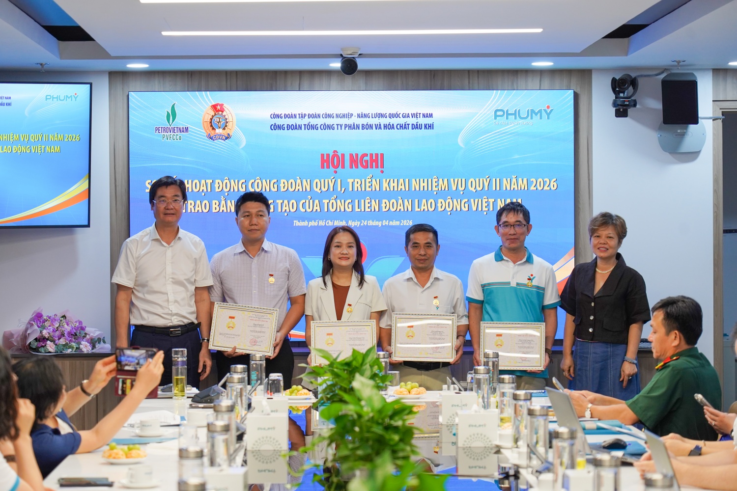 Công đoàn PVFCCo - Phú Mỹ đồng hành cùng SXKD, lan tỏa phong trào thi đua và đổi mới sáng tạo