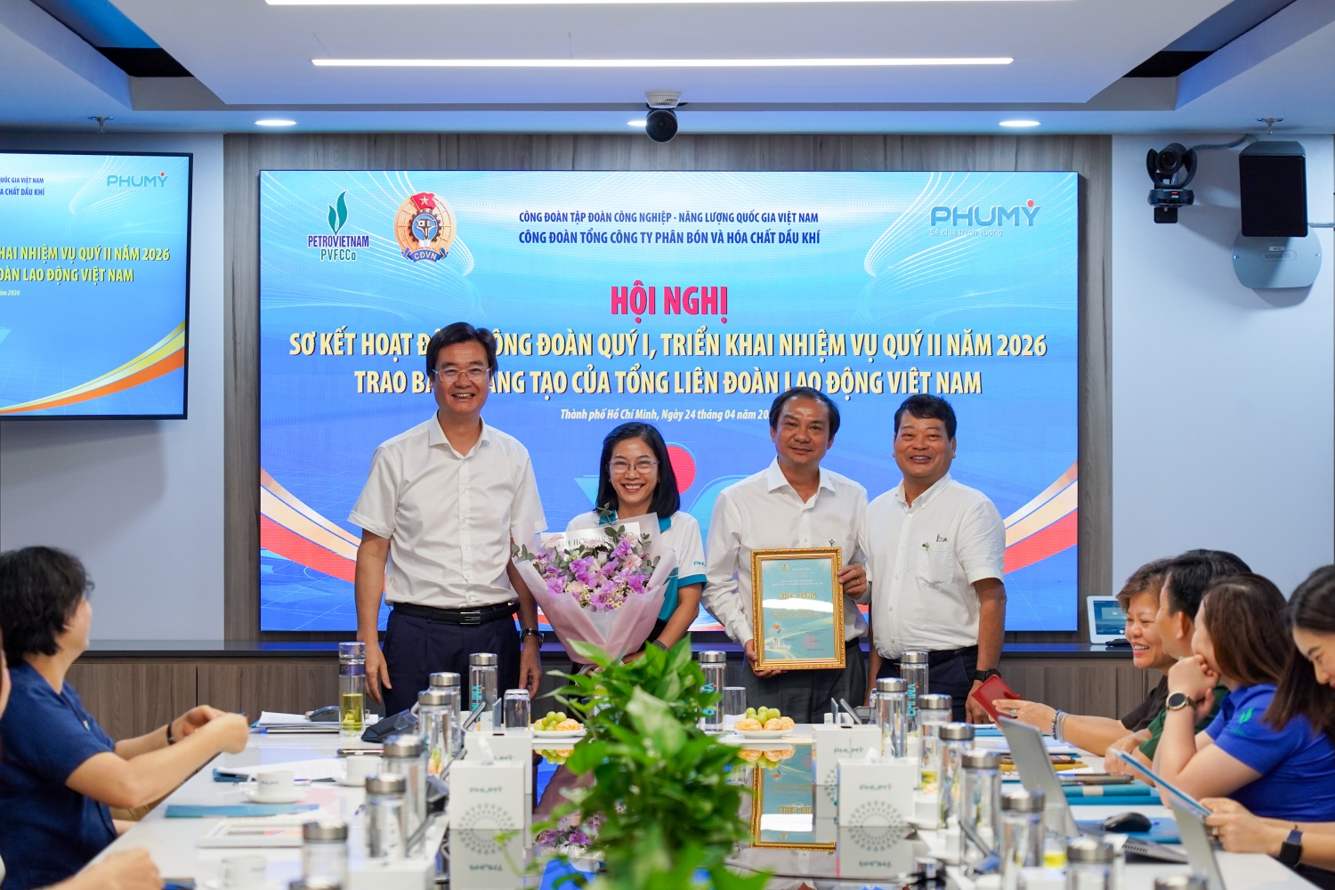 Công đoàn PVFCCo - Phú Mỹ đồng hành cùng SXKD, lan tỏa phong trào thi đua và đổi mới sáng tạo