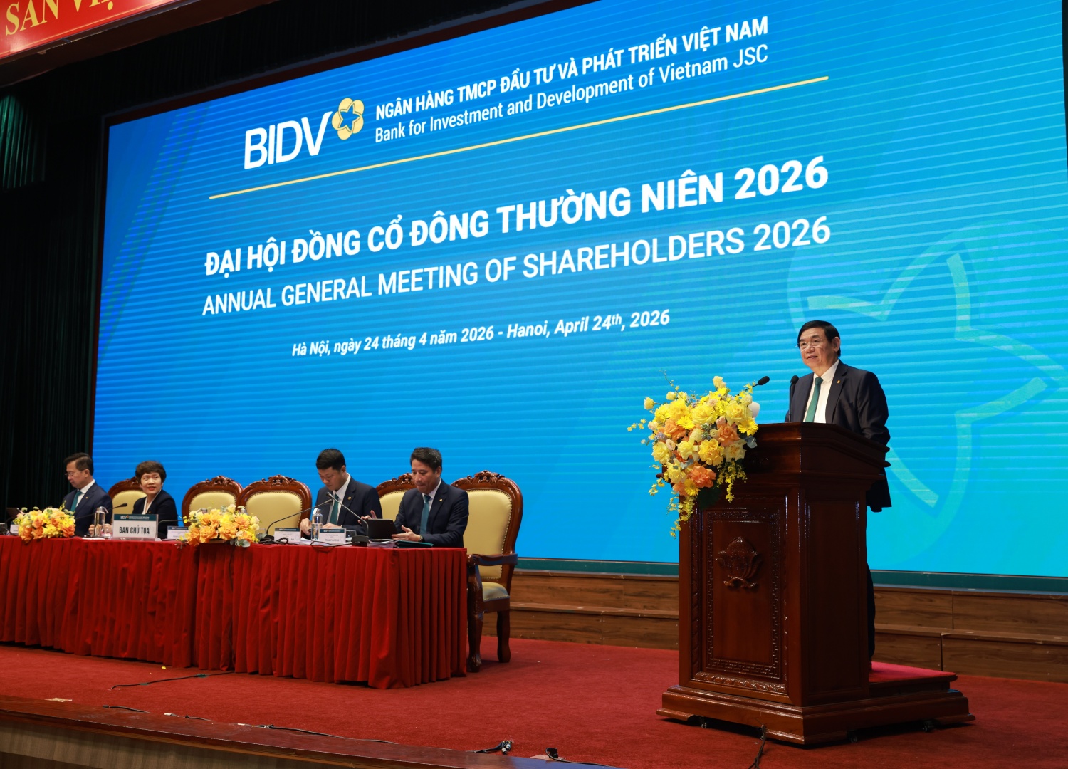 BIDV tổ chức Đại hội đồng cổ đông thường niên năm 2026