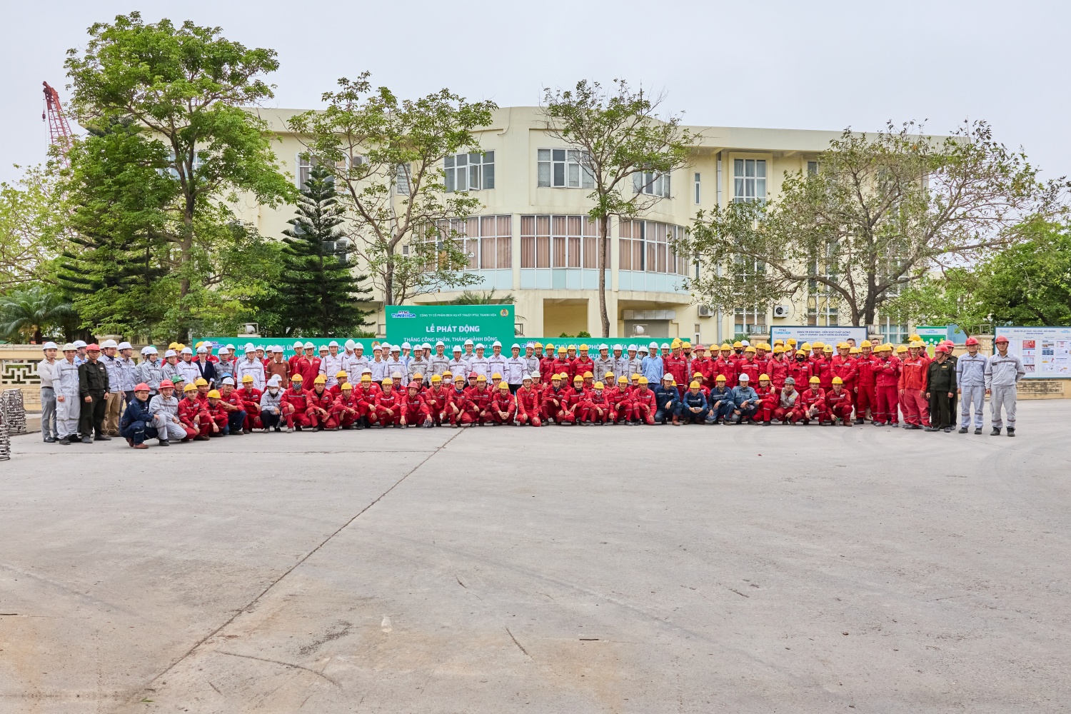 PTSC Thanh Hóa hưởng ứng Tháng Công nhân, Tháng hành động về ATVSLĐ