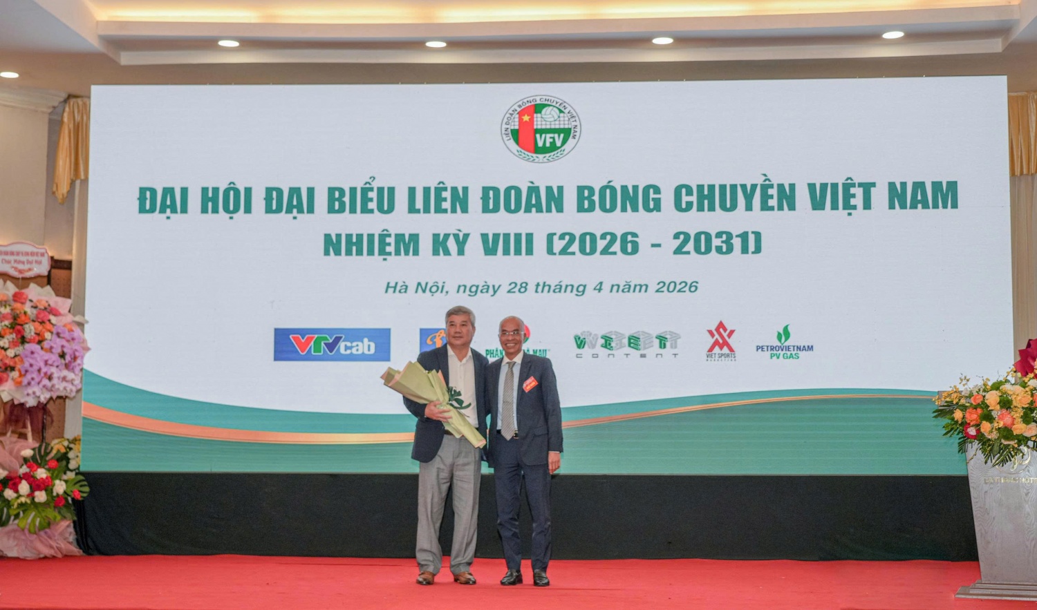 Petrovietnam tiếp tục đồng hành cùng đội tuyển bóng chuyền Việt Nam