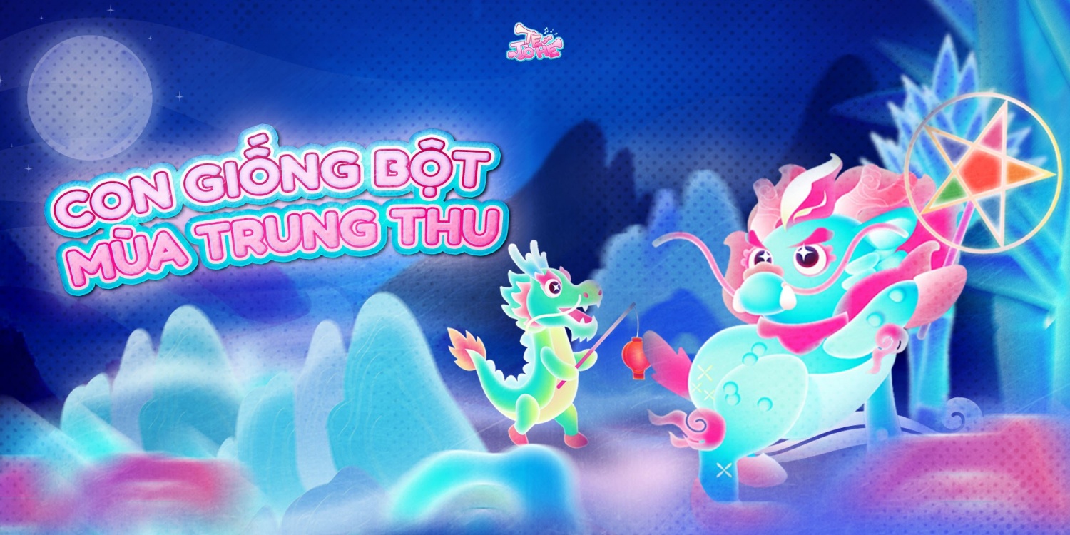 Te Tò He gây ấn tượng mạnh với bộ nhận diện rực rỡ