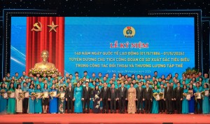 Hai chủ tịch công đoàn cơ sở Petrovietnam được tuyên dương toàn quốc về đối thoại, thương lượng tập thể