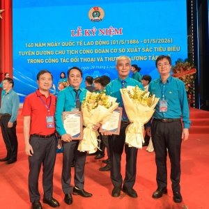 [VIDEO] Hai chủ tịch công đoàn cơ sở Petrovietnam được tuyên dương toàn quốc về đối thoại, thương lượng tập thể
