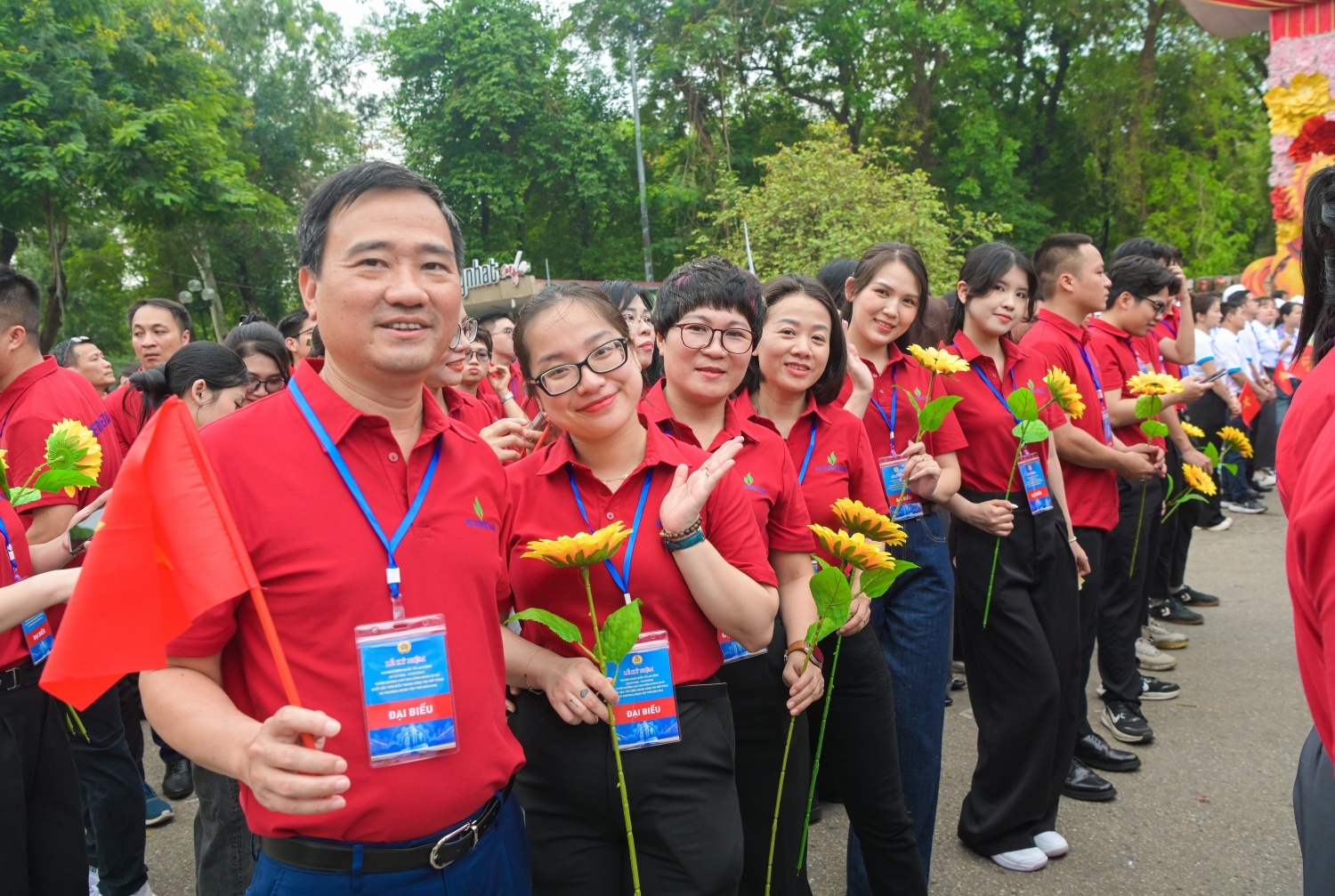 [Chùm ảnh] Công đoàn Petrovietnam ghi dấu ấn tại Lễ kỷ niệm 140 năm Ngày Quốc tế Lao động