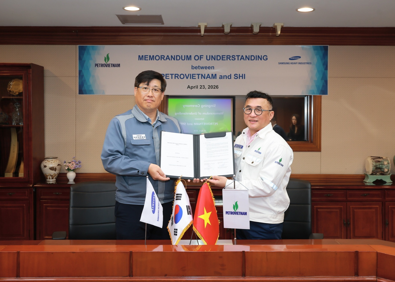 Việc ký kết Biên bản ghi nhớ giữa Petrovietnam và SHI là bước đi có ý nghĩa chiến lược, góp phần tăng cường hợp tác giữa hai bên