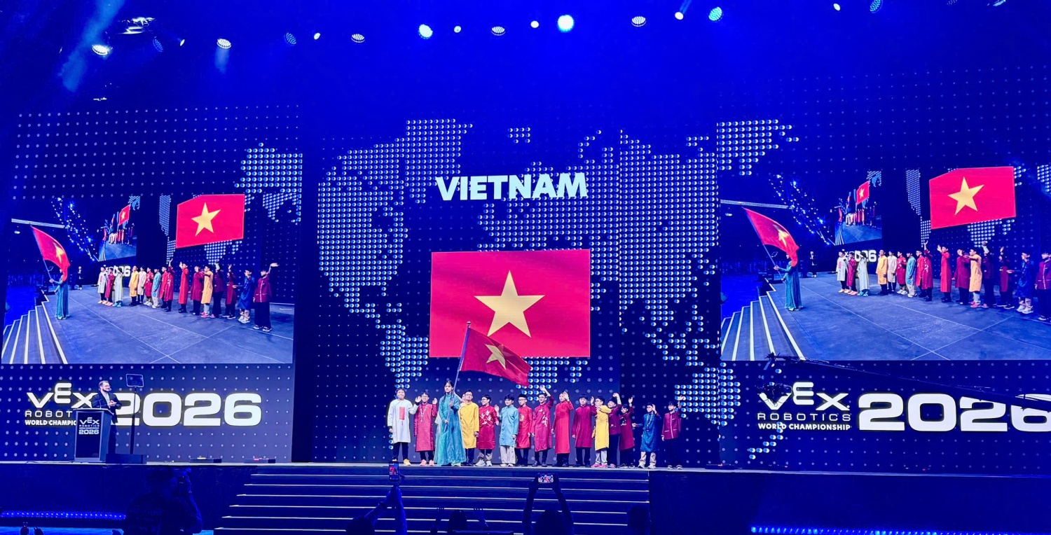 Học sinh Việt tự tin tranh tài tại đấu trường robotics lớn nhất thế giới