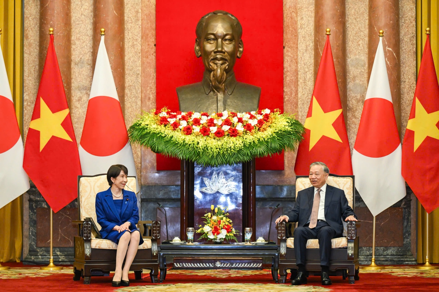 Tổng Bí thư, Chủ tịch nước Tô Lâm tiếp Thủ tướng Nhật Bản