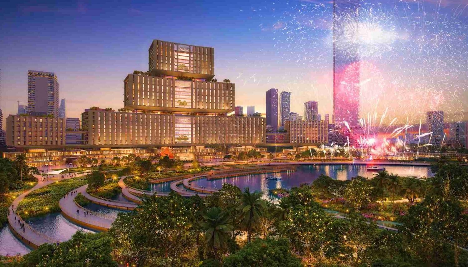 Diện mạo Quảng trường và Trung tâm hành chính mới TP HCM trong tương lai